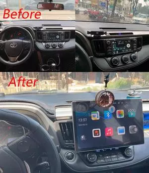 13-дюймовый 2 Din 4GLTE автомобильный Android радио для Toyota RAV4 2012-2018 стерео видеоплеер GPS Carplay авто мультимедиа стерео
