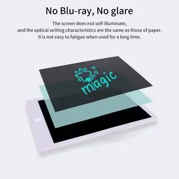 13-дюймовый ЖК-планшет для письма, цветной экран со стилусом, рисование, написание заметок, оставление Colorful screen