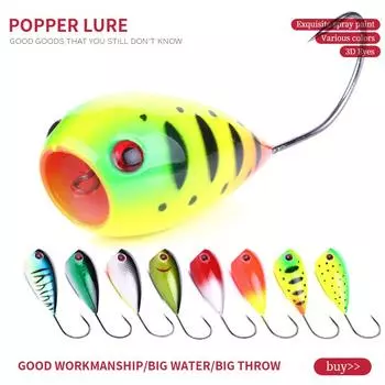 13 г 8 см Рыболовная приманка Плавающая хорватская кривошипная приманка Искусственная приманка для плавания Воблеры Рыболовный поппер Жесткая приманка