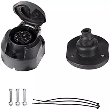 13-контактный, 12 В, водонепроницаемый, 12 В, бюстгальтер, олово для автофургона, автомобиля, лодки, автофургона 18x13x6cm