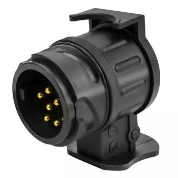 13-контактный на 7-контактный адаптер для буксировки прицепа каравана грузовика фаркоп автомобильный адаптер вилки 12 В водонепроницаемый электрический разъем преобразователя разъема