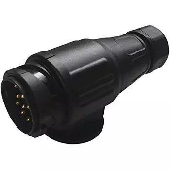 13-контактный разъем для 13-контактного прицепа для стойки 12x6x4cm