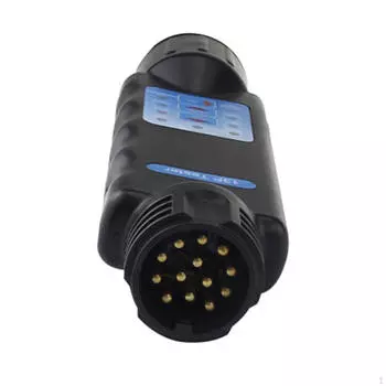 13-контактный разъем тестера проводки прицепа, автомобильная розетка