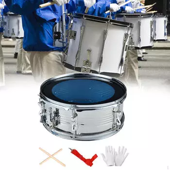 13 малый барабан двухтональный профессиональный с регулируемым ремнем ударный инструмент музыкальные барабаны красный