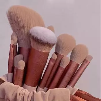 13 PCS Colorful Makeup Brush Set Eye Shadow Foundation Women s Makeup Brushes Eye Shadow Blush Beauty Soft Makeup Toolkit