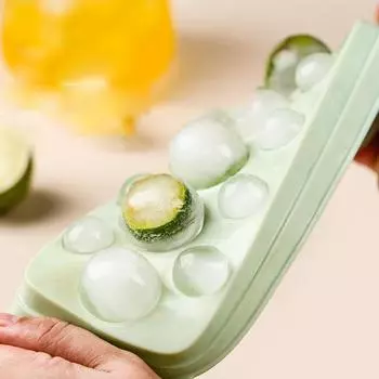 13 сеток 3D круглые шарики формы для льда пластиковые формы лоток для льда домашний бар вечеринка хоккей отверстия изготовление коробок формы с крышкой формы своими руками