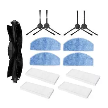 13 шт. для пылесоса Laresar Mars01 / Lubluelu SL68 запасные части основная боковая щетка фильтр Hepa ткань для швабры