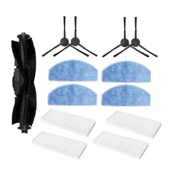 13 шт. для пылесоса Laresar Mars01 / Lubluelu SL68 запасные части основная боковая щетка фильтр Hepa ткань для швабры CHINA