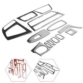 13 шт. карбоновая накладка на внутреннюю отделку для BMW 3 4 серии F30 F34 аксессуары для молдинга салона автомобиля CHINA