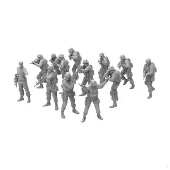 13 штук 1:64 Фигурки людей Крошечные коллекционные фигурки Миниатюрные фигурки для