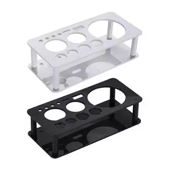 13 Слотов Держатель Барных Инструментов Барная Посуда Набор Подставка Практичная Профессиональная Подставка для Коктейльного Шейкера Для Вечеринки Бара Дома чёрный