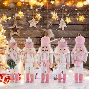 13 см набор из 5 предметов Woodiness для рождественского украшения детских игрушек и подарков One Size