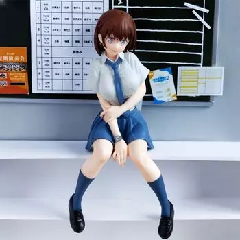 13 см Рост Tawawa on Monday Аниме: Ай-тян в школьной форме - Аниме Красивая Девушка Гараж Набор (ГК) Модель Орнамент Ai-chan