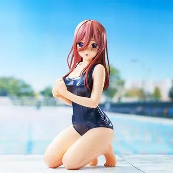 13 см высотой Накано Мику (из Квинтэссенция квинтуплетов ) В комплект бикини Garage Kit/фигурка Модель Орнамент Nakano Miku
