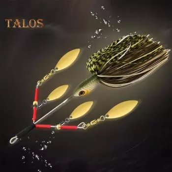 13CM/27G силиконовая юбка рыболовная приманка с вращающимся лезвием крючком цветные усы свимбейт искусственная приманка аксессуары для соленой и пресноводной рыбалки чёрный/синий