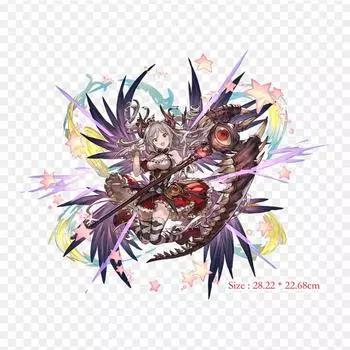 13The Idolmaster Золушка для девочек Granblue Fantasy термопечать с термопереносной печатью виниловые нашивки, наклейки для одежды, аппликации «сделай сам», моющиеся нашивки
