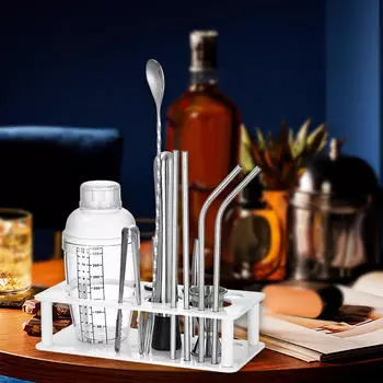 13x набор шейкеров для коктейлей, инструмент для бармена, практичный домашний барный стол для вечеринок, подставка для бармена