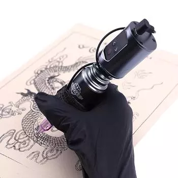 1400 мАч беспроводной блок питания для татуировки микроблейдинг ручка татуировка аккумулятор RCA интерфейсы для тату машинка татуировка тело серый