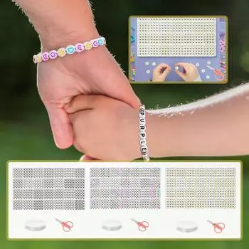 1400 шт круглые бусины с буквами для изготовления ювелирных изделий, 28 стилей золотые акриловые бусины с буквами алфавита наборы бусины в форме сердца для изготовления браслетов One Size чёрный