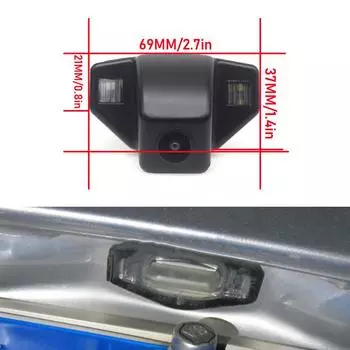140° Full HD1080P Starlight камера заднего вида ночного видения для Honda CRV Odyssey Fit 2008-2012 автомобиль водонепроницаемый высокое качество RCA