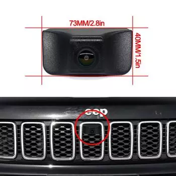 140° Full HD AHD 1080P Автомобильная камера переднего вида для Jeep Grand Cherokee Grand WK2 WK KL Liberty 2016 2017 2018 2019 2020 2025 CVBS 1080x720P