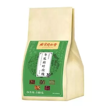 140 г чая TongRenTang Winter Melon Lotus Leaf с лимоном и розой