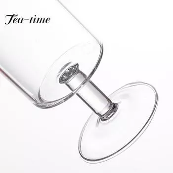 140 мл японский стеклянный бокал зеленый специальный чайный стакан креативный высокий ножной стаканчик Houkui чашка с ароматом кружка для вина чайная церемония 4.5x13cm 140ml