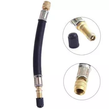 140 мм автомобильный грузовой клапан удлинительная трубка шины колеса воздушный насос разъем адаптера чёрный