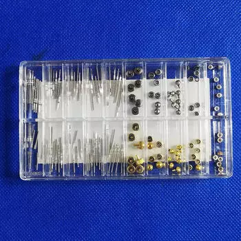 140 шт., комплект аксессуаров для часов, съемник запасных частей, компактные портативные инструменты для ремонта