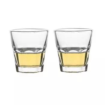 140ml 2pcs Set Heat Resistant Tea Cup Set Suitable for Gift Giving Thick Bottomed Beer Glass Party Bar Whiskey Cocktail Glasses 140ml