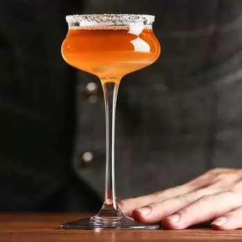 140ml Lead-Free Crystal Japanese Professional Cocktail Glass Red Wine Glass Champagne Glass Dry Martini Margarita Martini Glass 101-200ml