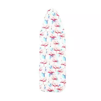 140x50 см чехол для гладильного стола защитный толстый наполнитель одеяло подкладка для друзей розовый