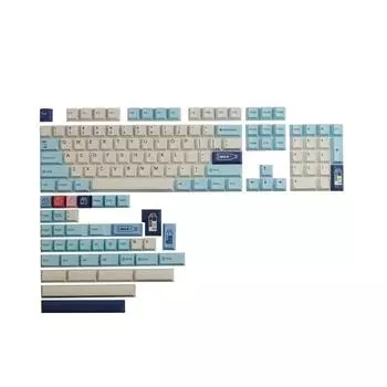 143 клавиши Fruity Milk Keycaps Profile PBT Dye Sublimation Mechanical Keyboard Keycap для MX h 61/68/87/98/104