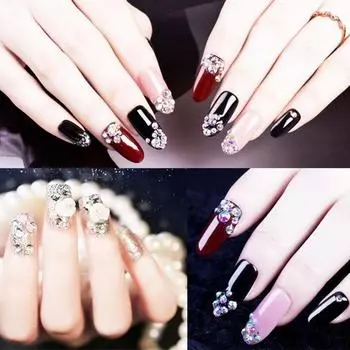 1440 шт. новые кристаллы AB для дизайна ногтей стразы украшения DIY 3d аксессуары инструмент для красоты ногтей 4