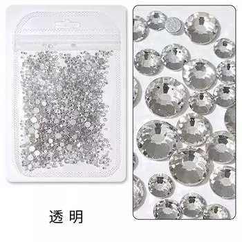 1440 шт., полный набор цветных маникюрных инструментов, бриллианты с плоским дном, хрустальные сверла, не допускающие опускания дна, ювелирные изделия с бриллиантами круглого размера.