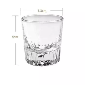 145 мл Роскошный коктейльный бокал для вина 5 унций Креативная посуда для питья Стаканы для домашнего виски Стеклянный стакан Прозрачная бутылка для воды 1pcs