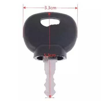 14607 14707 Ключ зажигания для Jcb Bomag Hamm Tractor Sp Excavator Heavy Equipment Ignition Start Switch Door Lock