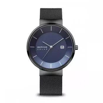 14639 227 Bering Bering Wristlog Мужские аналоговые часы Soars Cling с ремешком из нержавеющей стали