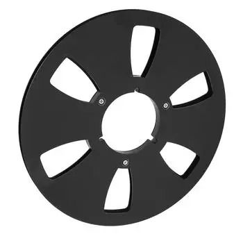 14 10-дюймовая пустая катушка с 6 отверстиями из алюминиевого сплава, детали для машины для открывания, приемная катушка для Nab Reel to Reel