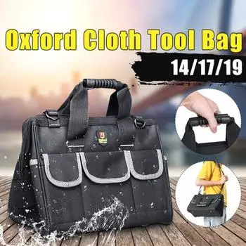 14/17/19 дюймов ткань Оксфорд Водонепроницаемая сумка для хранения ручных инструментов электрика 19inch