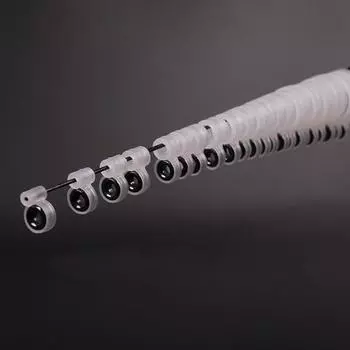 14/22 шт. Набор из кремнезема Ge, направляющее кольцо для лески, удочки, проволока, силиконовое кольцо, разные размеры 0,9-22 мм, аксессуары для рыболовных снастей