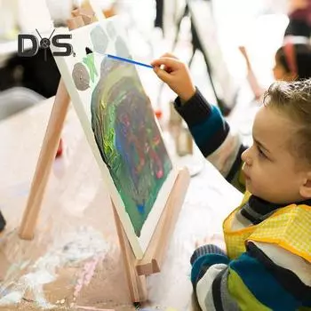 14/23 шт./комплект мини-холст доска с мольбертом набор для рисования на открытом воздухе DIY ремесло легкий художественный набор для рисования A