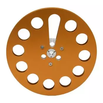 14 7-дюймовая приемная катушка универсальная 11 отверстий ветрозащита пустая катушка для ленты для записи золота