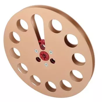 14 7-дюймовая пустая катушка для ленты из алюминиевого сплава, универсальная открытая катушка для звуковой ленты, пустой диск для ReVox золотой