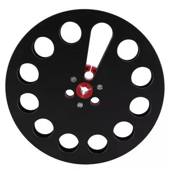 14 7-дюймовая пустая катушка для ленты из алюминиевого сплава, универсальная открытая катушка для звуковой ленты, пустой диск для ReVox чёрный