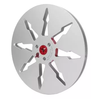 14 7-дюймовая пустая катушка с лентой, открытая катушка, звуковая лента, пустая катушка, часть машины для открытия ReVox Studer серебряный