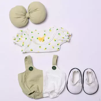 14.96in Кукольная одежда Милый костюм,DIY,обувь,модные аксессуары для нарядов зелёный