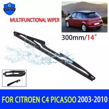 14 автомобильный задний стеклоочиститель мягкий резиновый HD бесшумный автомобильный стеклоочиститель автомобильные аксессуары для Citroen C4 Picasoo 2003-2010