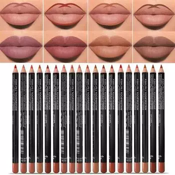 14 цветов матовой помады карандаша стойкие водостойкие карандаши для губ высокопигментированные карандаши для губ косметические средства для макияжа губ