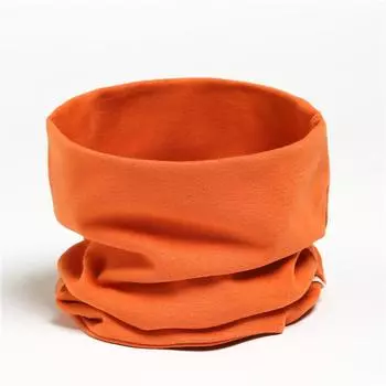 14 цветов, новый универсальный однотонный шарф, тонкий, не бархатный, из чистого хлопка, шарф, мягкая толстовка с капюшоном, высокий воротник, декоративный, конфетного цвета One Size